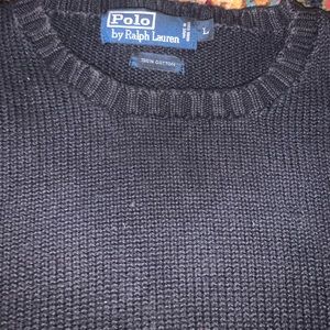 Men’s long sleeve Ralph Lauren polo sweater size large like now